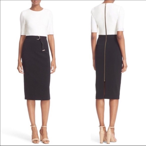 Ted Baker Dresses & Skirts - Ted Baker Wandee Colorblock Midi Dress Size 2-US 4